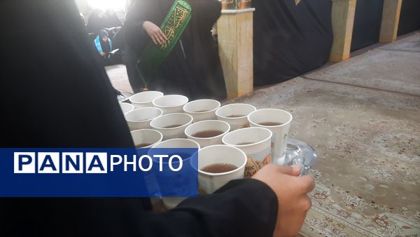 مراسم هفتمین روز شهادت‌ سید مقاومت در ناحیه۶ مشهد 