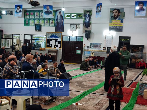 قاب پانا میزبان جشن ولادت امام زمان(عج) در مسجد خاتم پیامبران 