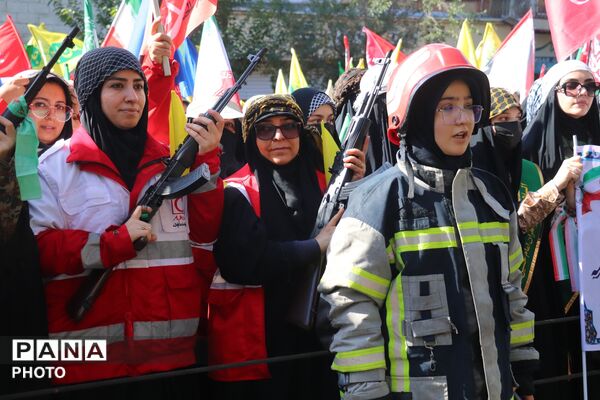 رزمایش «جانفدایان ایران» در تبریز
