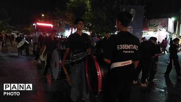 گذری بر عزاداری و فعالیت هیئت جوانان باب الحوائج نیشابور  در شب صد و چهل و چهارم 