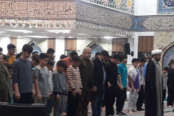 اعتکاف دانش‌آموزی شهرستان سنندج