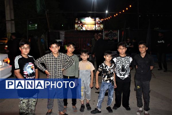 مراسم عزاداری دهه اول ماه صفر در روستای مومن آباد قم