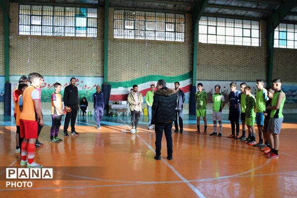اختتامیه مسابقات فوتسال بین‌مدرسه‌ای پسران جام اقتدار ایران در پردیس
