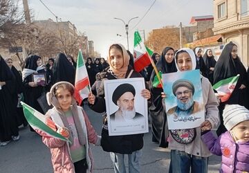 خروش مردم جعفریه علیه اغتشاشگران تروریست