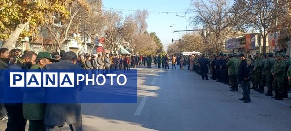 تشییع پیکر شهدای گمنام در بجنورد