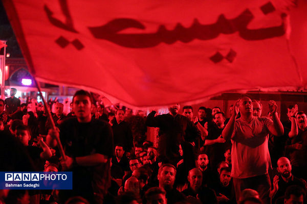 مراسم عزاداری شب تاسوعای حسینی (ع) در آستان امامزاده صالح(ع)