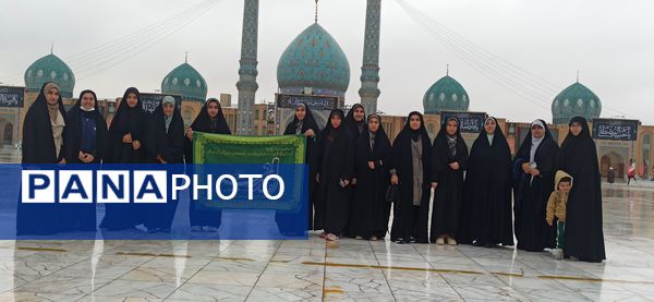 اعزام دانش‌آموزان شهرستان دره شهر به اردوی زیارتی قم