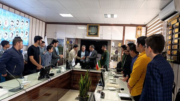 فرماندهان واحدهای حوزه مقاومت بسیج ۷ دانش‌آموزی مشهد مقدس به خط شدند