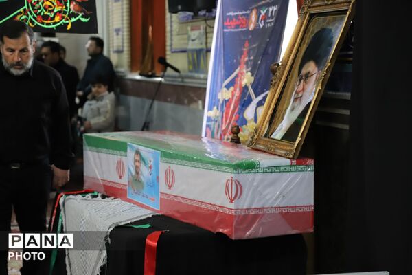 بدرقه پیکر شهید نخبه «محمد رضا فتحی» در کبودرآهنگ 