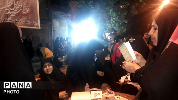 حضورپرشور کوهدشتی هادرصحنه دفاع از اقتدار کشور
