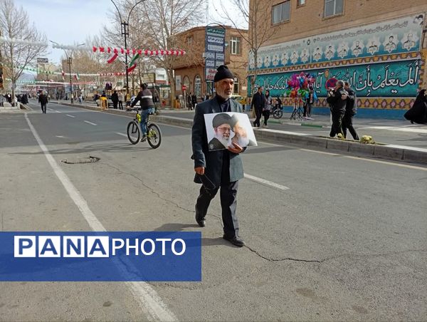  راهپیمایی بیست و دو بهمن در کاشمر