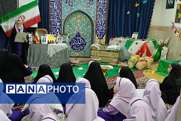 اجرای طرح «لاله‌های روشن» در دبستان آزاده ناحیه دو شهرری 