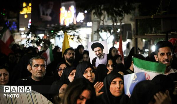 راهپیمایی شهروندان اندیشه تا بدرقه رهبر شهید 
