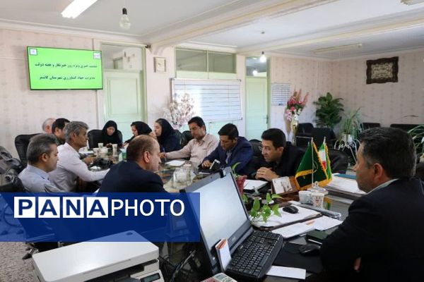 نشست خبری روسای ادارات جهاد کشاورزی، دامپزشکی، منابع طبیعی، تعاون روستایی و امور عشایر شهرستان کاشمر