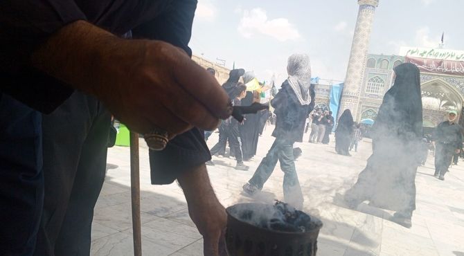 روایت پیاده روی اربعین به سوی امامزاده سلطان ابراهیم 