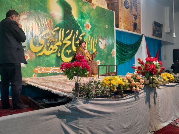 همزبانی مردم و مسئولان در جشن نیمه شعبان