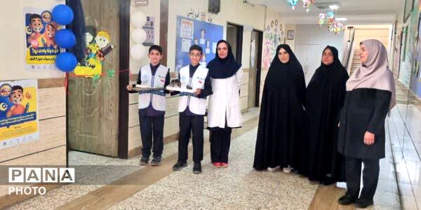 افتتاح اتاق بهداشت دبستان شهید نصر اله پازوکی 