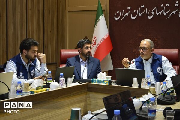 نشست خبری مدیرکل آموزش و پرورش شهرستان‌های استان تهران با خبرنگاران پانا
