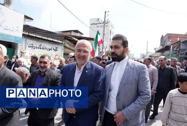 برگزاری راهپیمایی روز قدس در میاندورود 