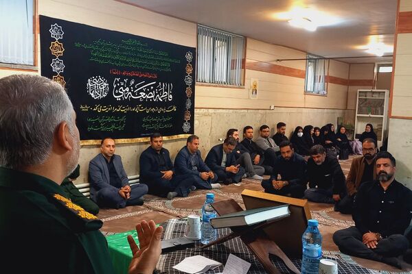  سوگواره فاطمی و گرامیداشت هفته بسیج در ورامین