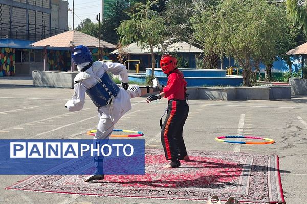 برگزاری المپیاد ورزشی در مدرسه نمونه دولتی ارشاد قرچک