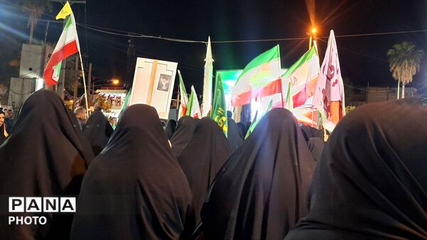 تجدید میثاق با رهبری و تأکید بر خون‌خواهی شهدای مقاومت در پلدختر