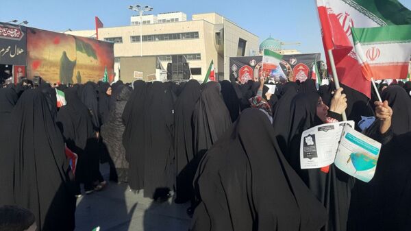 را‌هپیمایی روز عفاف و حجاب در سالروز سرکوب خونین قیام مردم علیه کشف حجاب مشهد