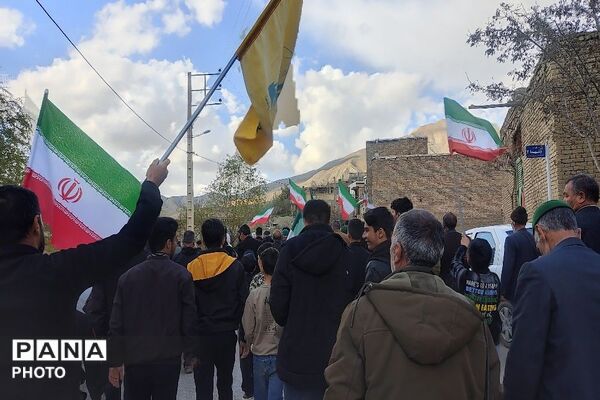 راهپیمایی اربعین شهادت قائد امت در شهر بار نیشابور-۲