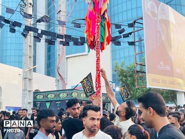 تجلی آیین علم‌گردانی در دل میناب