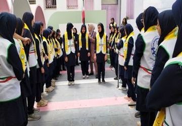 برگزاری اردوی آموزشی مهارتی پیشتازان دختر آموزش و پرورش ناحیه ۳ 