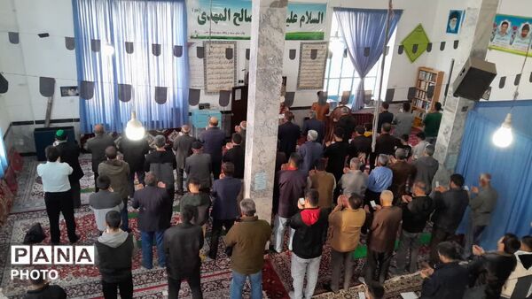 نماز عید سعید فطر در روستای نجف
