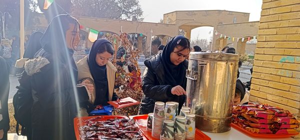 اردوی دانش‌آموزی تمشک مدارس دخترانه انصار و بعثت در زنجان