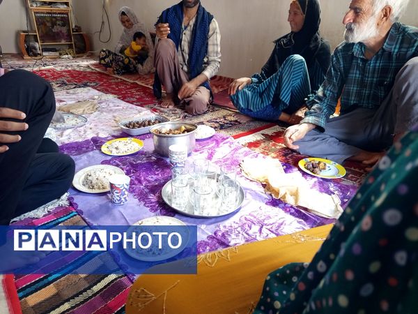 روز طبیعت در خانه‌ای کوچک و دلنشین بی‌‌بی گل و آقا جان