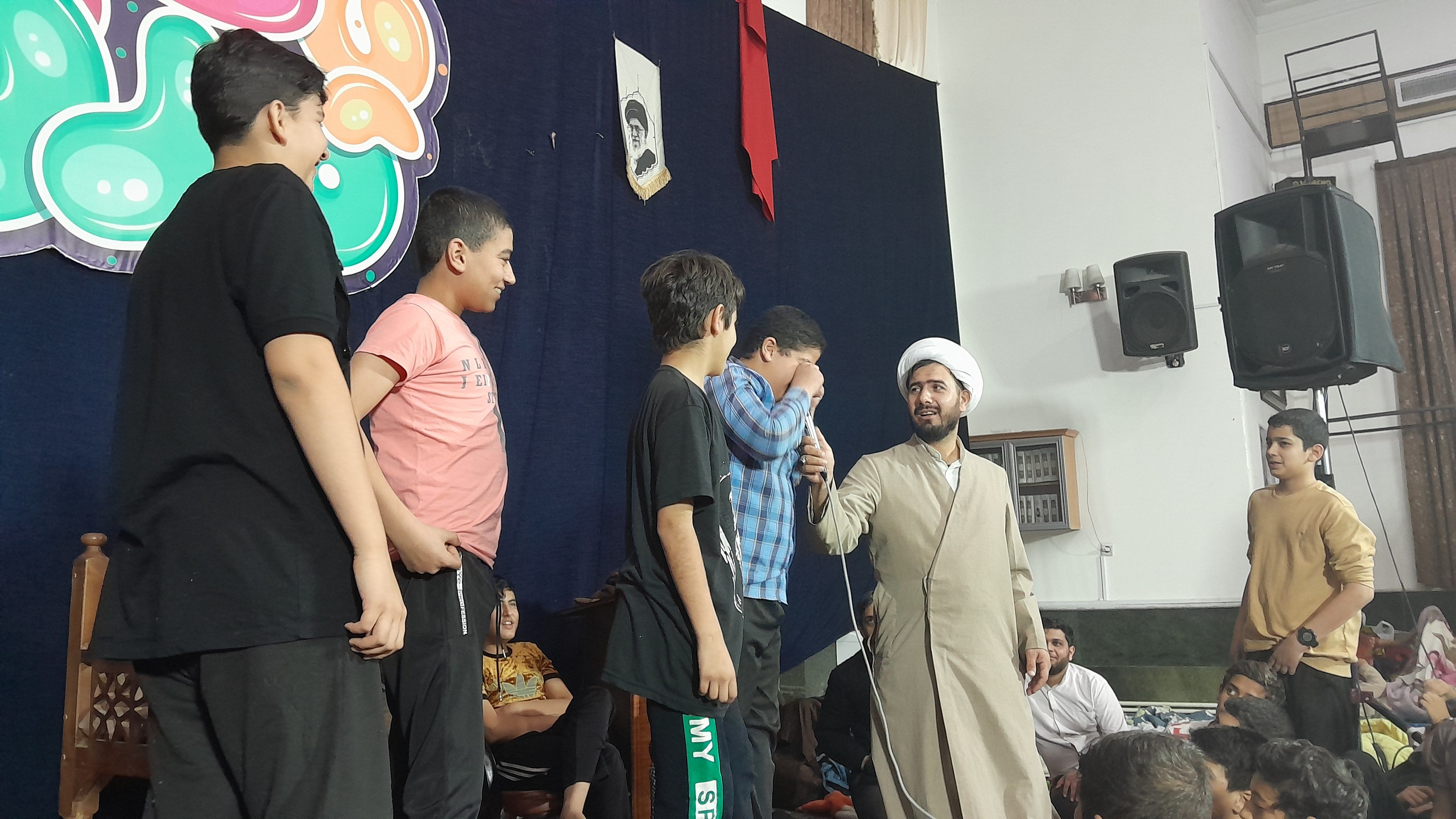 برگزاری جنگ شادی در اعتکاف سه روز در بهشت