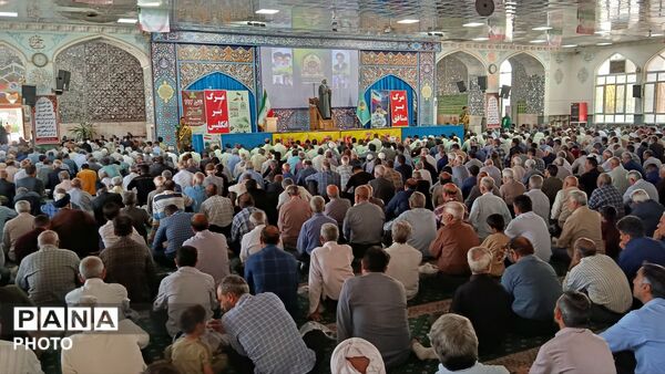 نماز عبادی سیاسی جمعه شهرستان کاشمر 