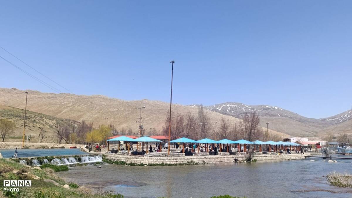 خنکی چشمه دیمه کوهرنگ روح را نوازش می‌دهد