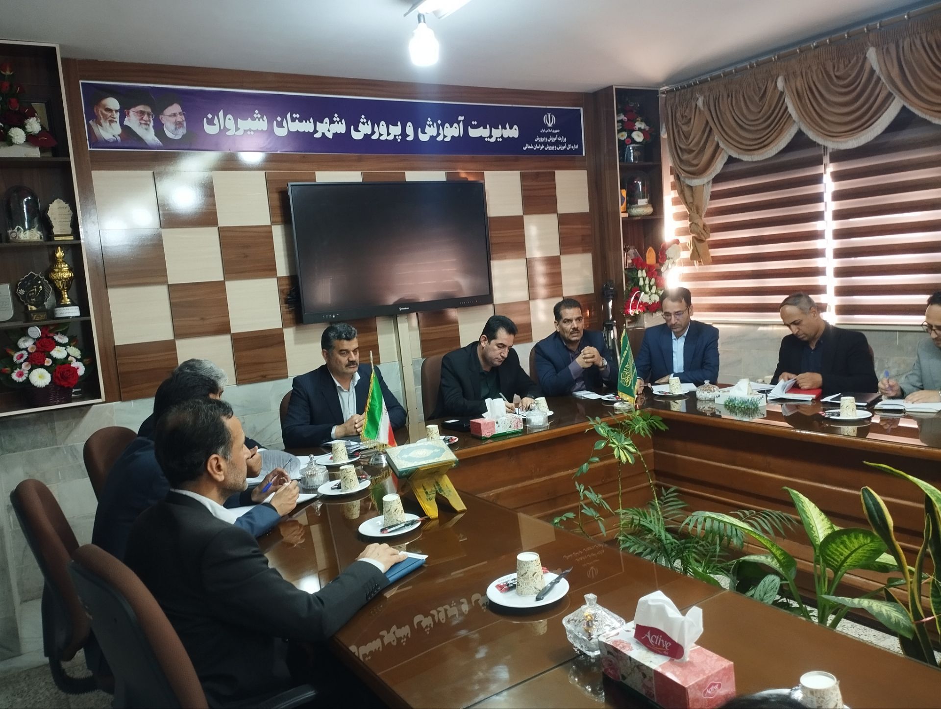 بازدید استانی مدیرکل آموزش و پرورش خراسان شمالی از شیروان