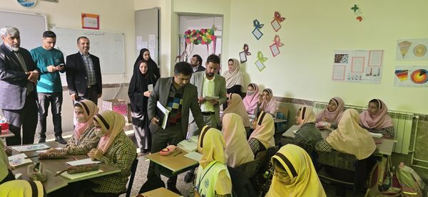بازدید میدانی رئیس ستاد شاهد استان از دبستان شاهد شهدای دانش‌آموز کردکوی