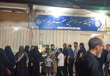 موج برگشت زائرین اباعبدالله حسین در میدان قرآن شهر ایلام
