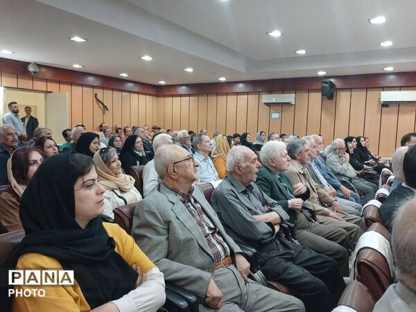 آیین تجلیل از هنرمند پیشکسوت گیلانی