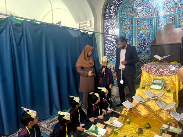 برگزاری جشن قرآن پایه اول مدرسه شهیدمحمد منتظر قائم