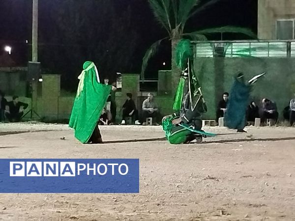 اجرای نمایش آیینی در شهر بن، هنر روایت عاشورا در صحنه‌های زنده