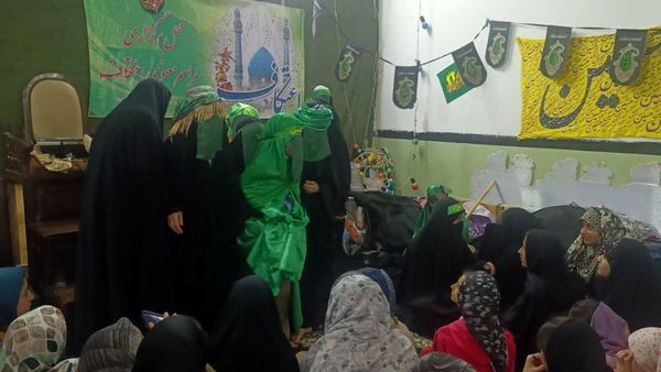 مراسم باشکوه اعتکاف در مسجد امام حسین(ع) کاشمر فدافن