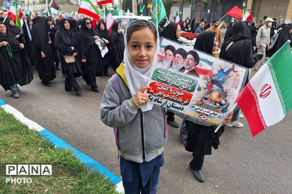 راهپیمایی روز قدس و تشییع شهید اقتدار در مرودشت