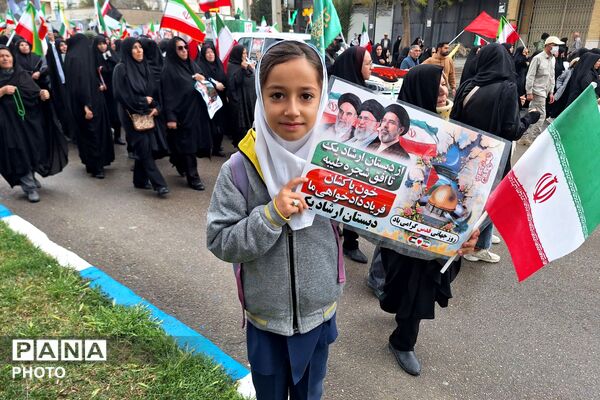راهپیمایی روز قدس و تشییع شهید اقتدار در مرودشت