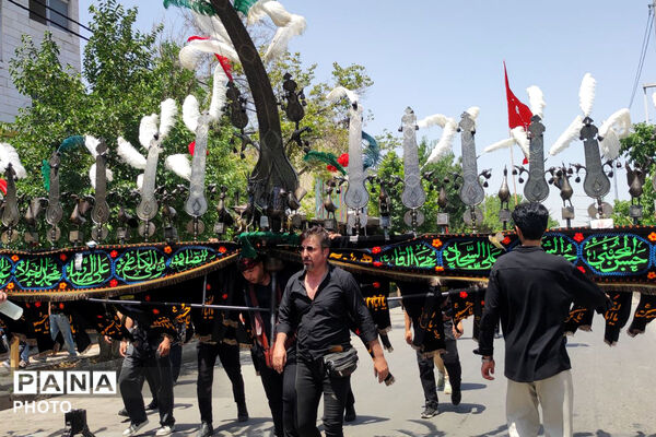 مراسم عزاداری عاشورای حسینی در شهرستان شیروان 