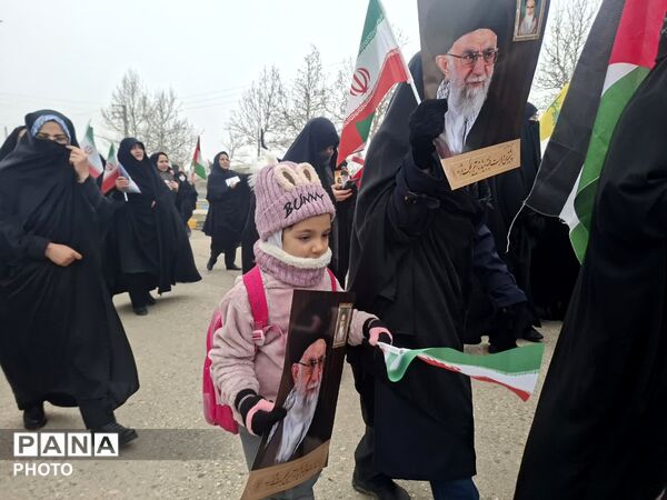 راهپیمایی روز جهانی قدس در چهاردانگه 