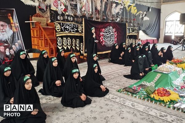 مراسم شهادت حضرت رقیه (س) در حسینیه حضرت ابوالفضل بهارستان دو