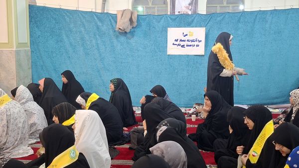 پیشتازان در صف اعتکاف