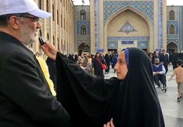 لحظاتی ناب از حضور در محضر امام رئوف